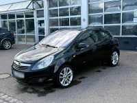 Gebraucht Opel Corsa 80 PS (58 kW) 2007 Schwarz Kleinwagen