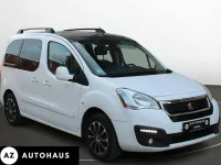 Gebraucht Peugeot Partner Tepee Allure 100 PS (73 kW) 2016 Weiß Van / Kleinbus