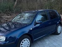 Gebraucht VW Golf IV 75 PS (55 kW) 2003 Blau Kleinwagen