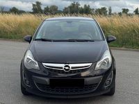 Gebraucht Opel Corsa Selection 69 PS (50 kW) 2011 Schwarz Kleinwagen