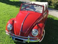 Gebraucht VW Käfer Karmann 34 PS (25 kW) 1964 Rot Cabrio