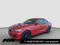 Gebraucht BMW 218 Advantage 136 PS (100 kW) 2016 Rot Coupé