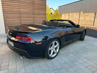 Gebraucht Chevrolet Camaro SS 405 PS (297 kW) 2015 Blau Cabrio
