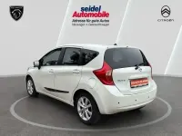 Gebraucht Nissan Note Acenta 98 PS (72 kW) 2017 Weiß Van / Kleinbus