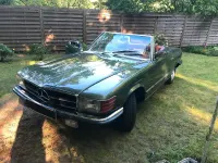 Gebraucht Mercedes SL280 180 PS (132 kW) 1975 Grün Cabrio