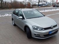 Gebraucht VW Golf VII Highline 125 PS (91 kW) 2015 Silber Kombi
