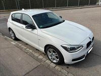 Gebraucht BMW 116 115 PS (84 kW) 2014 Weiß Kleinwagen