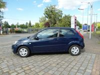 Gebraucht Ford Fiesta 60 PS (44 kW) 2008 Blau Kleinwagen