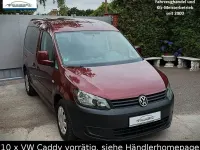 Gebraucht VW Caddy 105 PS (77 kW) 2012 Rot Van / Kleinbus