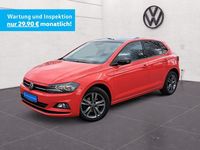 Gebraucht VW Polo Active 110 PS (80 kW) 2021 Rot Kleinwagen