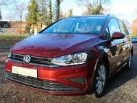 Gebraucht VW Golf VII Comfortline 131 PS (96 kW) 2019 Rot Kombi
