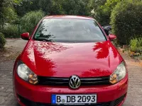 Gebraucht VW Golf VI Comfortline 80 PS (58 kW) 2010 Rot Limousine
