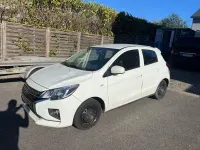 Gebraucht Mitsubishi Space Star Basis 71 PS (52 kW) 2021 Weiß Kleinwagen