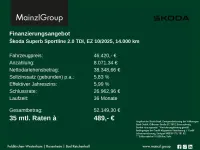 Gebraucht Skoda Superb SportLine 193 PS (141 kW) 2025 Onyxschwarz metallic Kombi