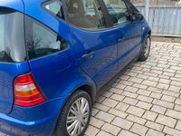 Gebraucht Mercedes A140 82 PS (60 kW) 2000 Blau Kleinwagen