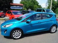 Gebraucht Ford Fiesta 101 PS (74 kW) 2017 Blue wavw metallic (metallic) Kleinwagen