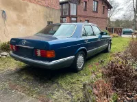 Second-hand Mercedes 300 SE 1987 Albastru Berlinǎ