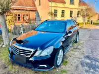 Brugt Mercedes E220 AMG 170 HK (125 kW) 2011 Sort Stationcar