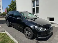 Gebraucht VW Golf VII Allstar 110 PS (80 kW) 2016 Schwarz Kombi