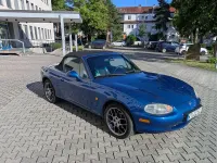 Gebraucht Mazda MX5 140 PS (102 kW) 1999 Blau Cabrio