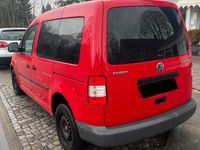 Gebraucht VW Caddy 105 PS (77 kW) 2009 Rot Van / Kleinbus