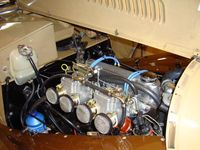 Gebraucht Morgan 4/4 97 PS (71 kW) 1982 Braun Cabrio