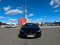 gebraucht Maserati Ghibli 3.0 V6 Diesel 275 PS Schwarz TOP AUSTATTUNG