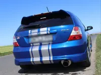 Gebraucht Honda Civic Sport 110 PS (80 kW) 2005 Blau Kleinwagen