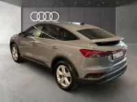 Gebraucht Audi Q4 Sportback e-tron Advanced Plus 150 kW (204 PS) 2023 Kieselgrau/kieselgrau SUV