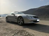 Gebraucht Mercedes SL500 306 PS (225 kW) 2002 Silber Cabrio