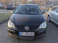 Gebraucht VW Polo Trendline 60 PS (44 kW) 2009 Schwarz Kleinwagen