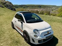 Second-hand Abarth 500 190 CP (139 kW) 2014 Alb Hatchback