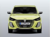 Neu Peugeot 208 Allure 101 PS (74 kW) 2025 Gelb (agueda gelb metallic) Kleinwagen