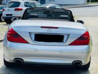 Gebraucht Mercedes SL500 306 PS (225 kW) 2002 Silber metallic Cabrio