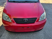Gebraucht Toyota Corolla 95 PS (69 kW) 2002 Rot Kleinwagen