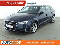 Gebraucht Audi A3 Sport 150 PS (110 kW) 2018 Blau Limousine