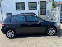 Gebraucht VW Golf VI Highline 122 PS (89 kW) 2010 Schwarz Kleinwagen