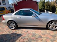 Gebraucht Mercedes SLK320 218 PS (160 kW) 2001 Silber Cabrio