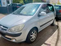 Gebraucht Hyundai Getz Edition 67 PS (49 kW) 2008 Silber Kleinwagen