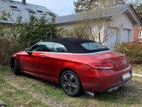 Gebraucht Mercedes C180 156 PS (114 kW) 2021 Rot Cabrio