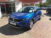Gebraucht VW T-Roc Style 116 PS (85 kW) 2021 Ravennablau metallic (metallic) SUV