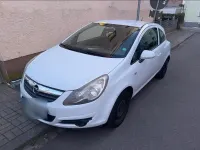 Gebraucht Opel Corsa 70 PS (51 kW) 2008 Weiß Kleinwagen