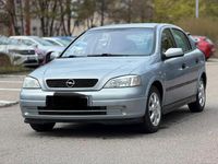 Gebraucht Opel Astra 105 PS (77 kW) 2001 Blau Kleinwagen