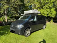Gebraucht VW Multivan 140 PS (102 kW) 2009 Schwarz Van / Kleinbus