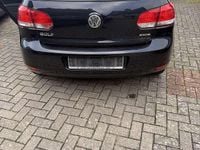 Gebraucht VW Golf VI Trendline 102 PS (75 kW) 2009 Schwarz Kleinwagen