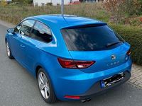 Gebraucht Seat Leon SC FR 122 PS (89 kW) 2014 Blau Kleinwagen