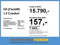 gebraucht Hyundai i30 (Facelift) 1.5 Comfort FLA SpurH