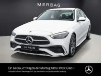 Gebraucht Mercedes C180 AMG line 170 PS (125 kW) 2025 Unilack polarweiß Limousine
