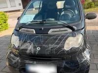 Usata Smart ForTwo Cabrio 45 CV (33 kW) 2003 Nero Cabrio