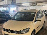 Gebraucht VW Touran 105 PS (77 kW) 2012 Gelb Van / Kleinbus